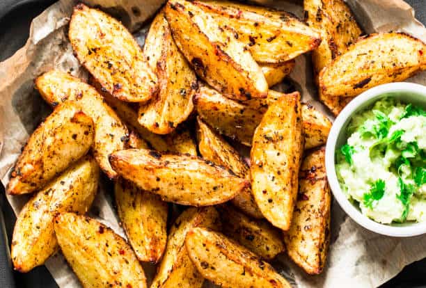 خرید و قیمت سیب زمینی نیمه آماده طعم دار + فروش عمده